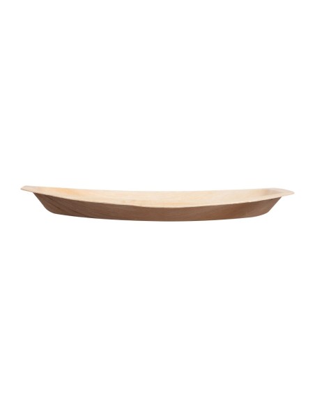 Assiettes ovales en feuilles de palmier 360mm, lot de 100
