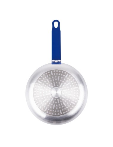 Poêle antiadhésive Hygiplas Teflon Platinum Plus 192 mm - Bleu