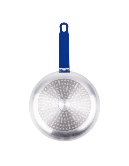 Poêle antiadhésive Hygiplas Teflon Platinum Plus 192 mm - Bleu