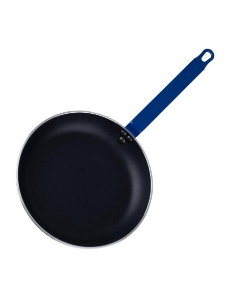 Poêle Hygiplas Teflon Platinum Plus 192 mm bleue - 1,62 L