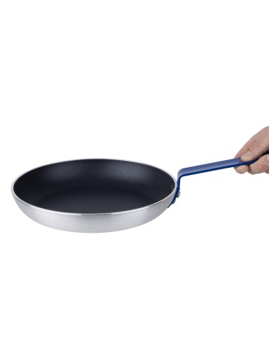 Poêle Hygiplas Teflon Platinum Plus 192 mm bleue - 1,62 L