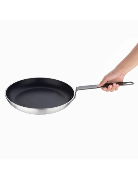 Poêle antiadhésive Vogue Teflon Platinum Plus 300 mm