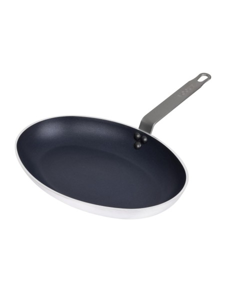 Poêle ovale Vogue Teflon Platinum Plus 360mm - 2,3L