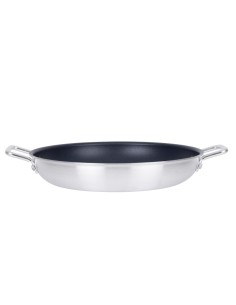 Poêle à paëlla antiadhésive Vogue 35 cm - Aluminium 2