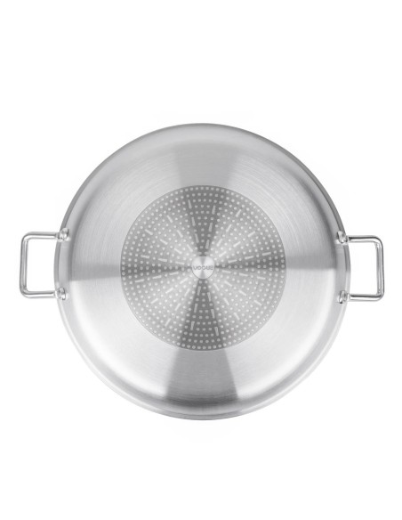 Poêle à paëlla Vogue 45 cm antiadhésive - 8 L