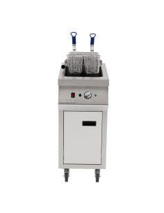 Friteuse électrique Buffalo 12 kW 20 L - grande capacité 2