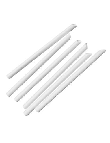 Pailles en papier Fiesta Compostable 12mm - Lot de 150
