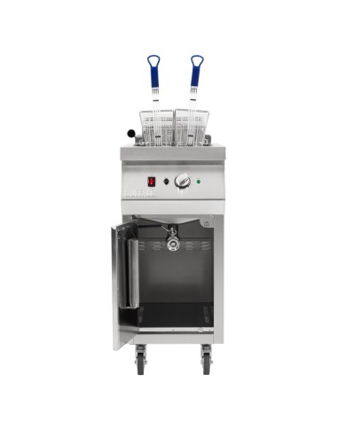 Friteuse électrique Buffalo 12 kW 20 L - grande capacité