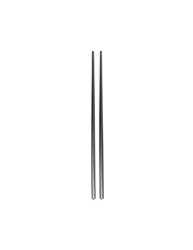 Set de baguettes inox 18/10 PVD noir Comas - lot de 12
