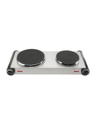 Plaque chauffante 2 brûleurs Tristar KP-6248 inox