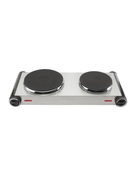 Plaque chauffante 2 brûleurs Tristar KP-6248 inox