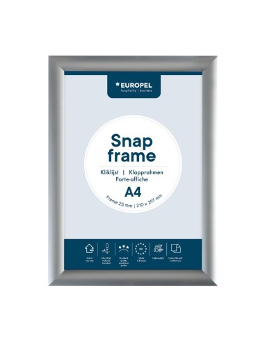 Cadre clipsable Europel A4 25mm - DTM Primera