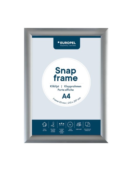 Cadre clipsable Europel A4 25mm - DTM Primera
