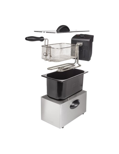 Friteuse Tristar FR-6935 inox 3L - Haute puissance