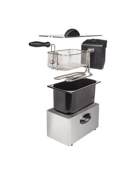 Friteuse Tristar FR-6935 inox 3L - Haute puissance
