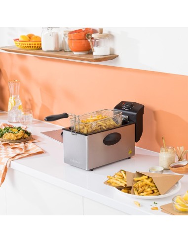 Friteuse Tristar FR-6935 inox 3L - Haute puissance