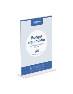 Présentoir de table A5 transparent - DTM Primera