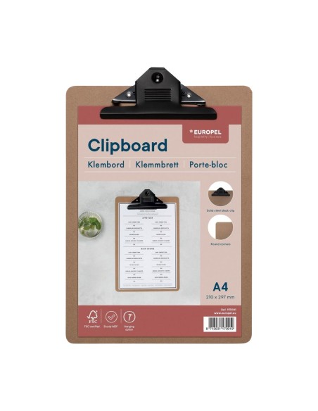 Porte-bloc A4 en bois MDF 210x297 mm - DTM Primera