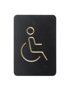 Plaque signalétique noire Europel PMR - DTM Primera
