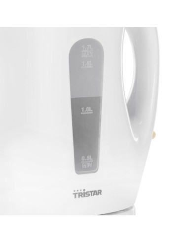 Bouilloire Tristar blanche 1,7 L WK-3380 - 2200W