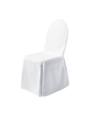 Housse de chaise tricotée Excellent Dena blanche - 40x320 mm