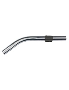 Tube courbé RVS 32mm avec régulateur d'air NPC noir - Numéric