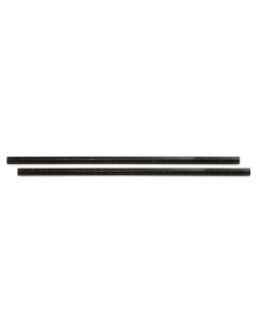 Pailles droites noires Sier Disposables 8 mm - lot de 100 2