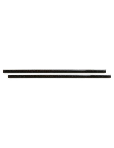 Pailles droites noires Sier Disposables 8 mm - lot de 100