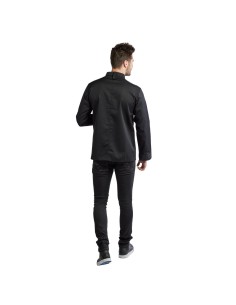 Veste de cuisine Chaud Devant Sabor noire 4XL - Design élégant 2