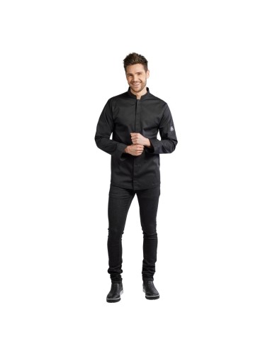 Veste de cuisine Chaud Devant Sabor noire 4XL - Design élégant