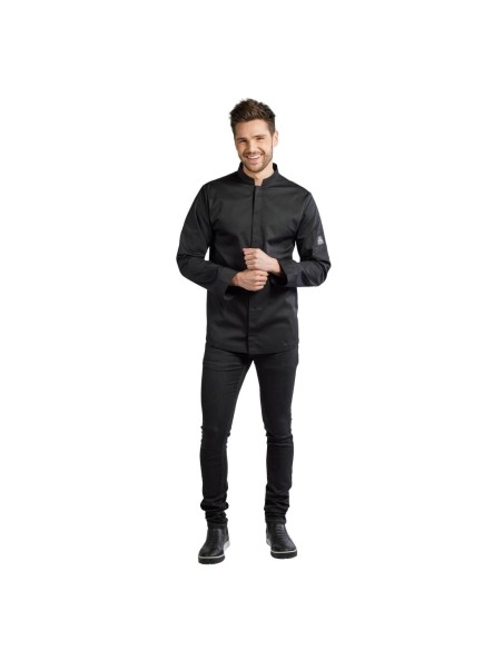 Veste de cuisine Chaud Devant Sabor noire M - Design élégant