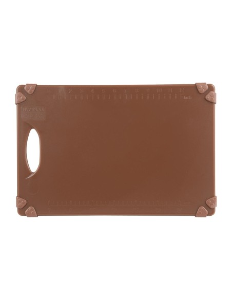 Planche à découper professionnelle Hygiplas marron 458x306 mm