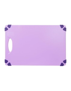 Planche à découper antidérapante Hygiplas violet 458x306 mm 2