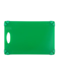 Planche à découper antidérapante Hygiplas verte 458x306mm 2