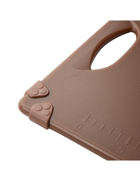 Planche à découper professionnelle Hygiplas marron 458x306 mm
