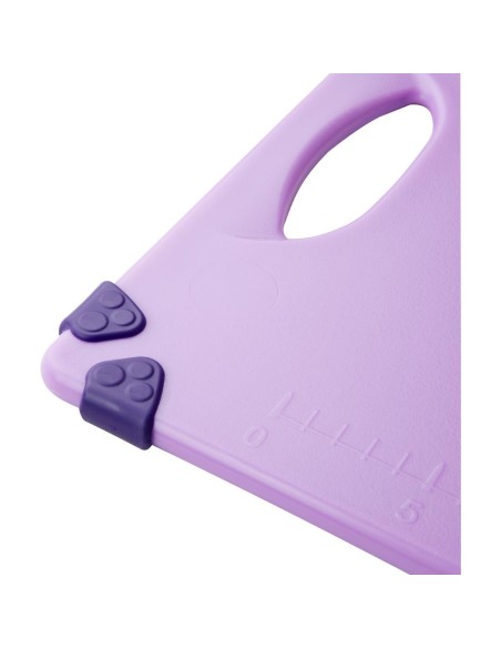 Planche à découper antidérapante Hygiplas violet 458x306 mm