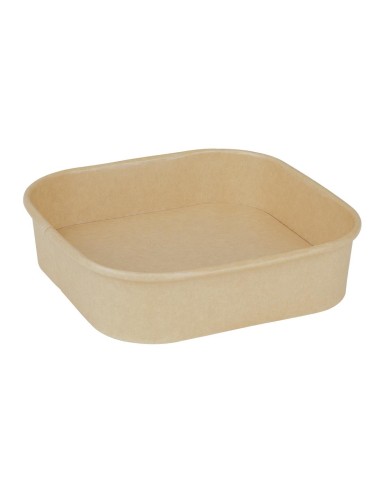 Barquettes carrées Fiesta Recyclable 750 ml - lot de 300