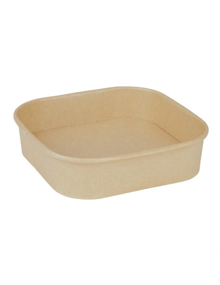 Barquettes carrées Fiesta Recyclable 750 ml - lot de 300