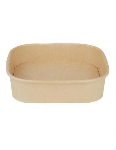 Barquettes carrées Fiesta Recyclable 750 ml - lot de 300