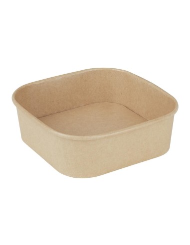 Barquettes carrées Fiesta Recyclable 1000ml - lot de 300