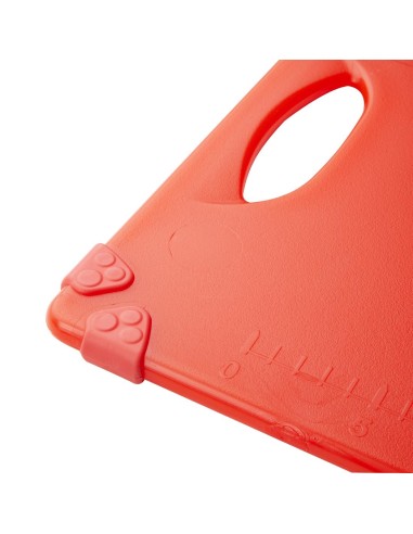 Planche à découper antidérapante Hygiplas rouge 458x306 mm