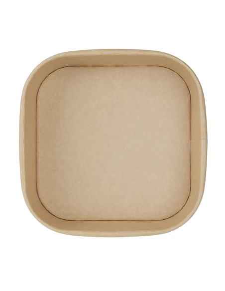 Barquettes carrées Fiesta Recyclable 1000ml - lot de 300