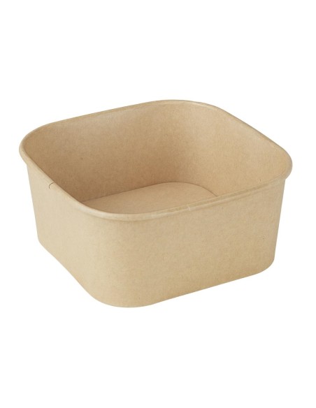 Barquettes carrées Fiesta Recyclable 1400 ml - lot de 300