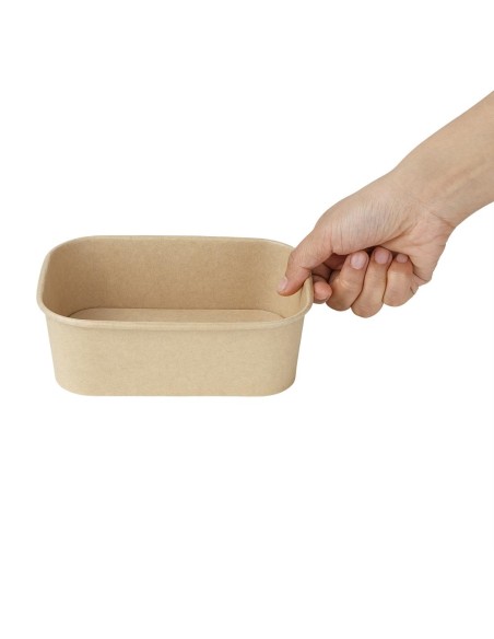 Barquettes carrées Fiesta Recyclable 1200ml - Lot de 300