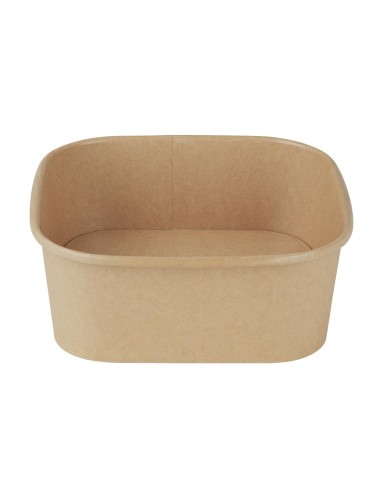 Barquettes carrées Fiesta Recyclable 1200ml - Lot de 300