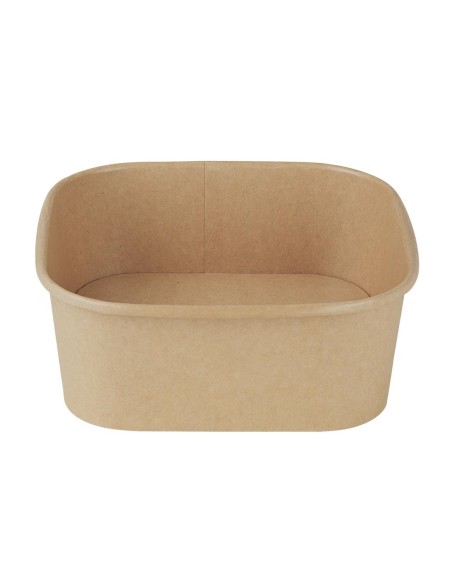 Barquettes carrées Fiesta Recyclable 1200ml - Lot de 300