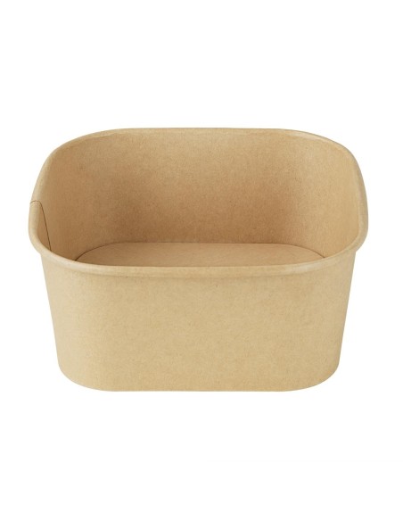 Barquettes carrées Fiesta Recyclable 1400 ml - lot de 300