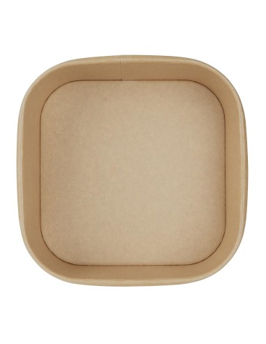 Barquettes carrées Fiesta Recyclable 1200ml - Lot de 300