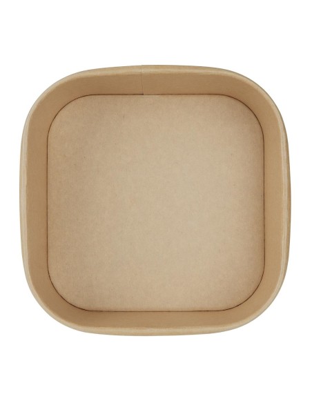 Barquettes carrées Fiesta Recyclable 1200ml - Lot de 300
