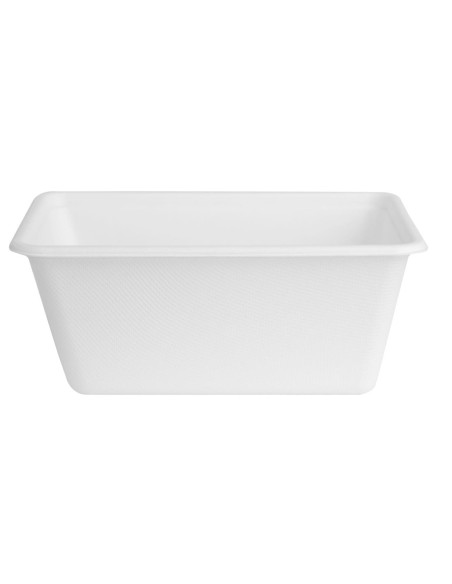 Barquettes alimentaires Fiesta Compostable 1000 ml - Lot de 100